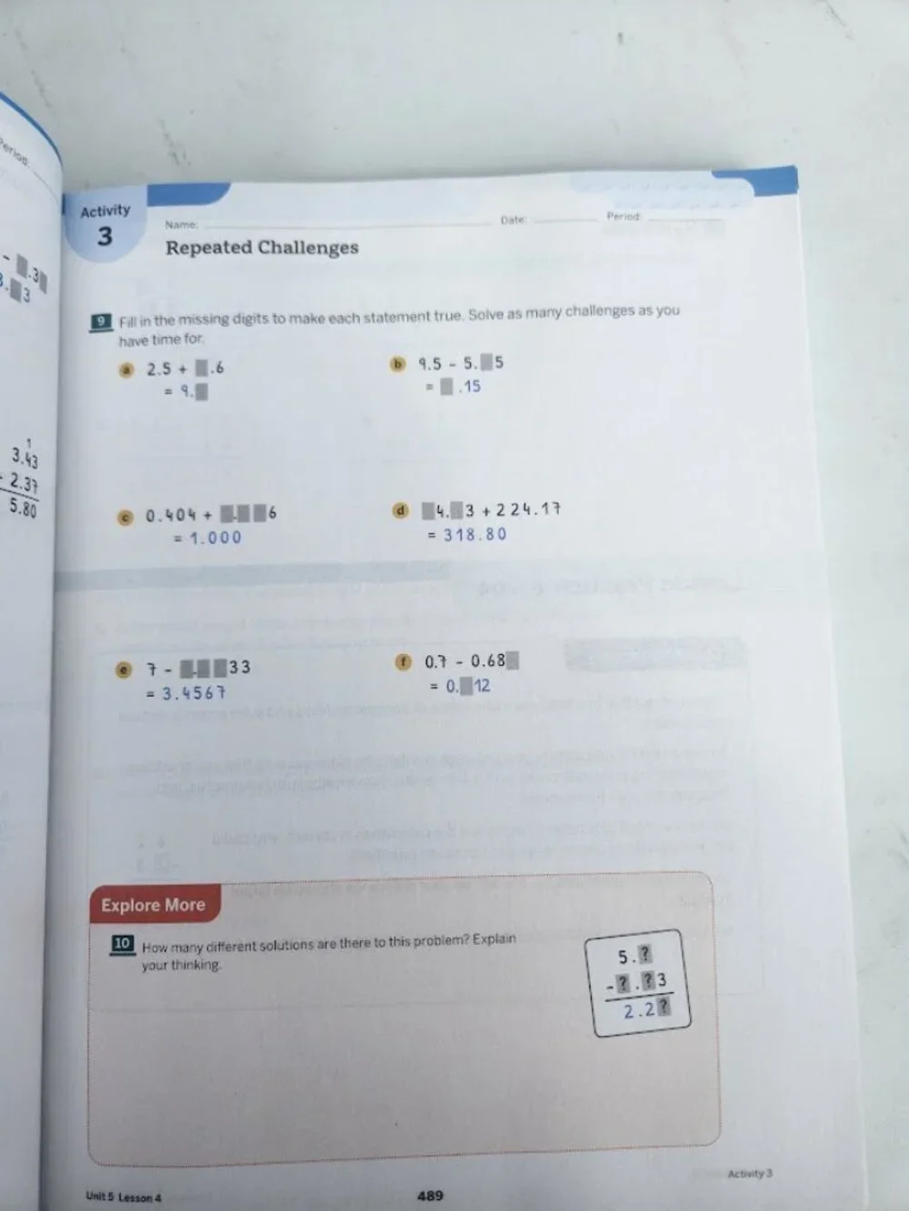 Amplify Desmos Math Grade 6 Volume 2 California Student Edition Book Workbook Ma